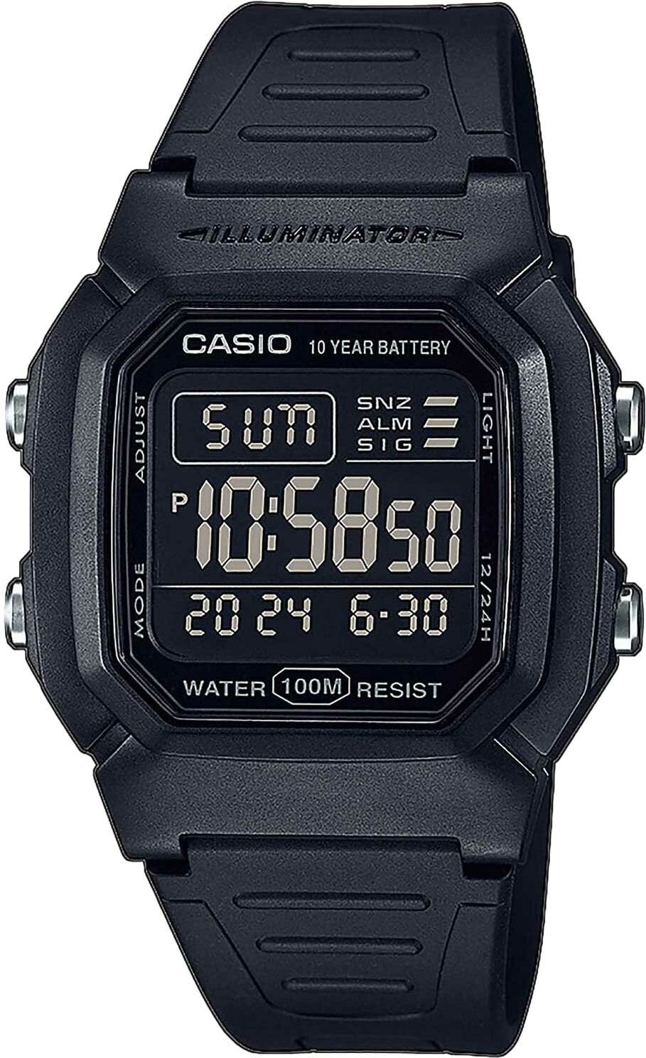 Наручные часы CASIO Collection W-800H-1BVES