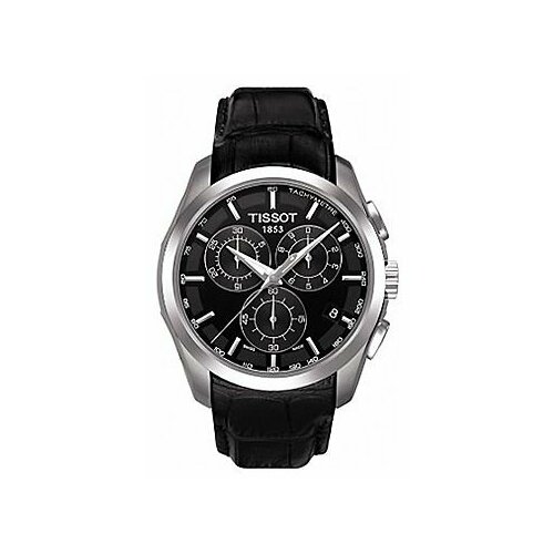 Наручные часы TISSOT T-Classic T035.617.16.051.00, серебряный, черный наручные часы tissot couturier lady t035 210 11 031 00