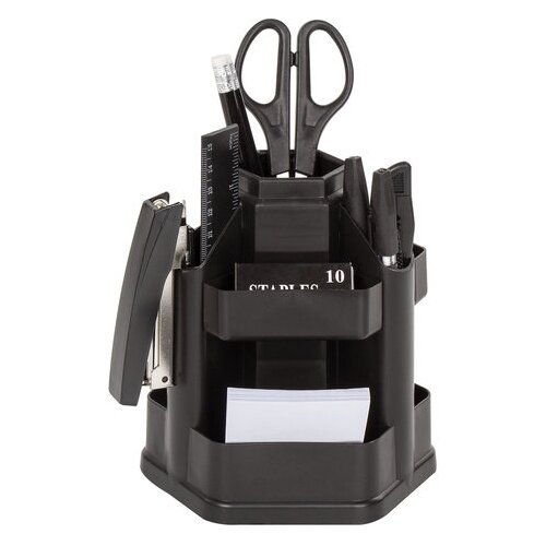 фото Канцелярский набор staff "офисный", 14 предметов, офисный, вращающаяся конструкция, 230746