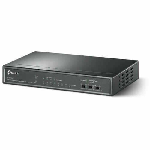 Коммутатор TP-LINK TL-SF1008P неуправляемый 8 портов 10100Мбитс PoE 1272900₽