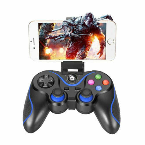Беспроводной блютуз геймпад - джойстик для компьютера для смартфона iPhone или Android для планшетов и iPad ПК ТВ PS3 Bluetooth 78800₽