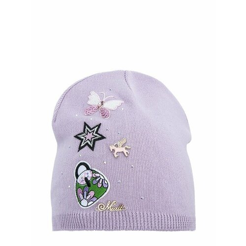 шапка mialt размер 48 50 фиолетовый Шапка mialt, размер 48-50, фиолетовый