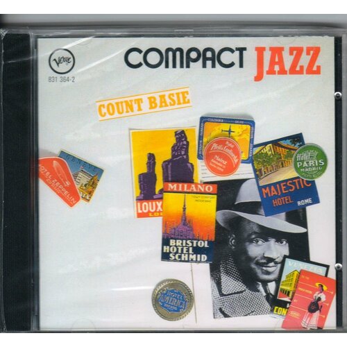 Count Basie-Compact Jazz VERVE CD W.Germany ( Компакт-диск 1шт) AAD Джаз gene krupa harry james count basie legendary big bands 1990 cbs cd usa компакт диск 1шт