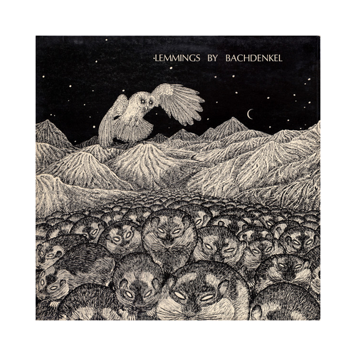 Bachdenkel - Lemmings, 1LP Gatefold, BLACK LP bachdenkel lemmings 1lp gatefold black lp