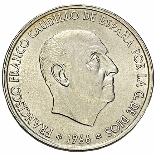 Испания 100 песет 1966 (1967) г. испания 100 песет 1966 г 1966