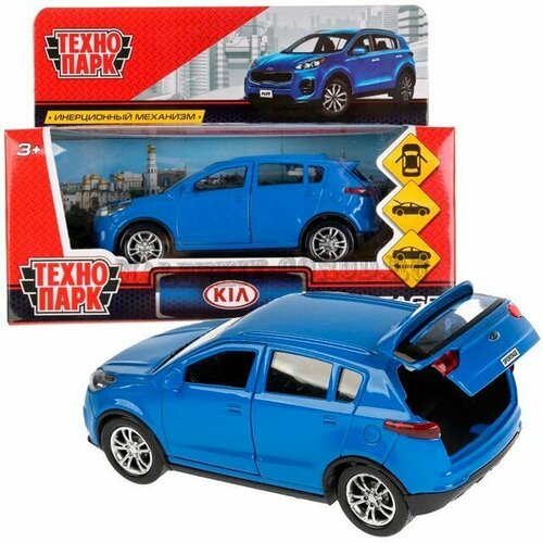 273016 Машина металл SKODA Rapid красная 12см, о