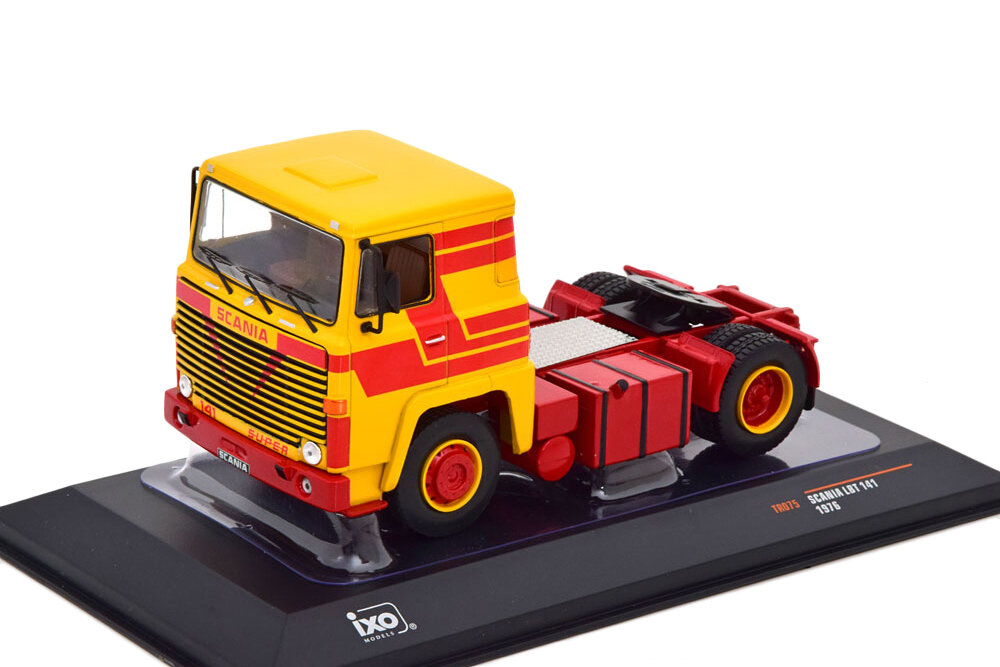 Scania lbt 141 1976 yellow/red