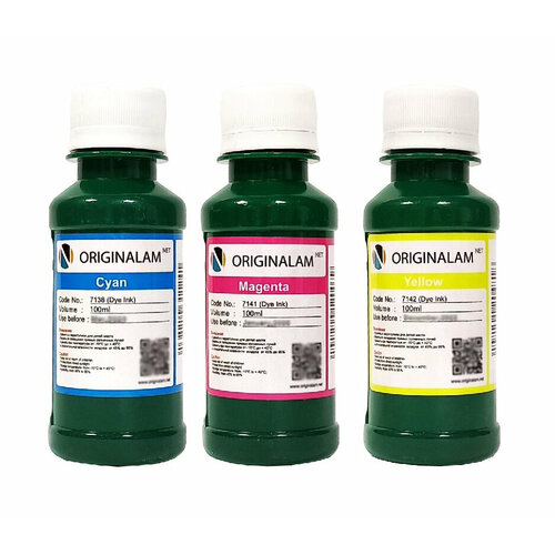 Чернила Originalamnet (Фото) для Epson 3 цв. по 100 мл (C, M, Y) t6710 maintenance ink tank chip resetter for epson wp 4515 wp 4020 wp 4520 wp 4530 wp 4533 wp 4590 wf 5111 px b750f b700 px 675f