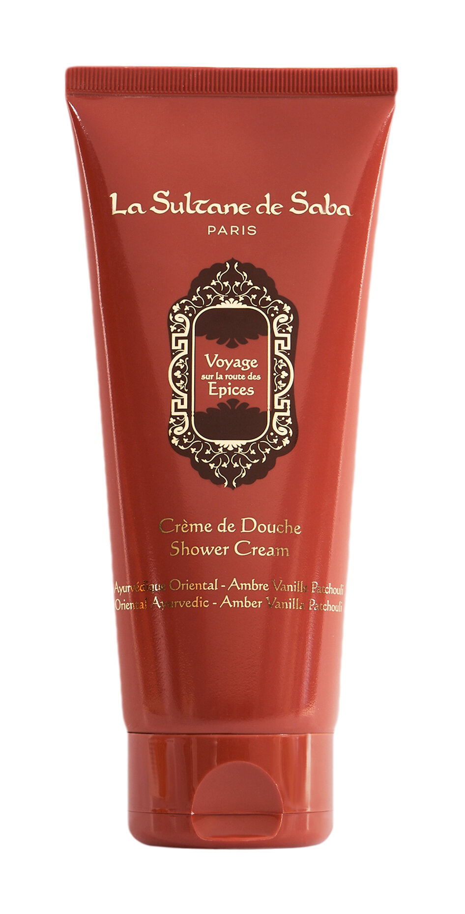 Очищающий крем-гель для тела La Sultane De Saba Oriental Ayurvedic-Amber Vanilla Patchouli Shower Cream /200 мл/гр.