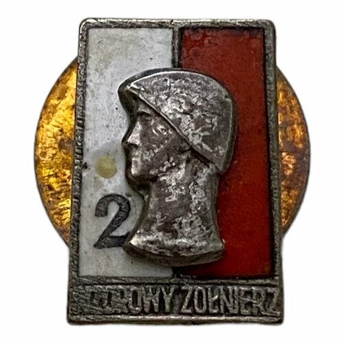 Знак-миниатюра Образцовый солдат 2 степень 1968-1973 гг. знак миниатюра образцовый солдат 3 степень 1968 1973 гг