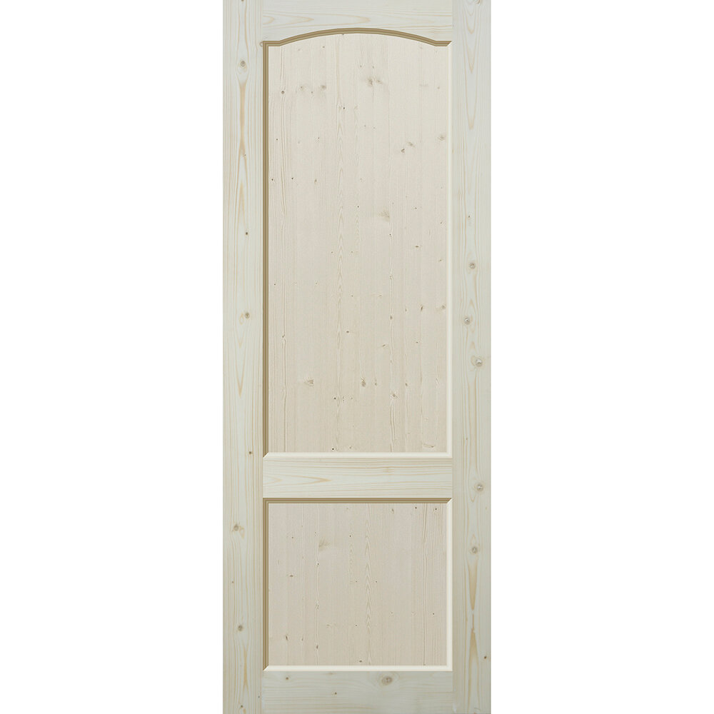 фото Дверь межкомнатная ПА 700х2000 мм массив без покрытия глухая