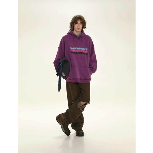 фото Толстовка masonprince, размер l, фиолетовый