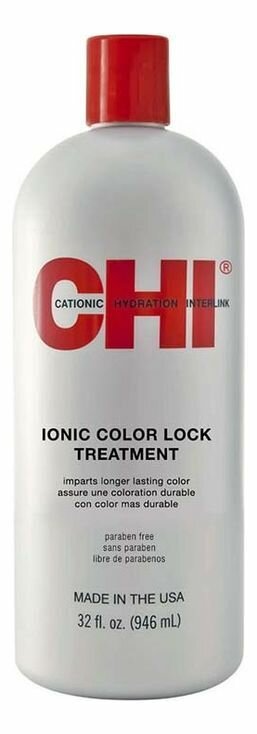 CHI Ionic Color Lock Treatment - Кондиционер для волос Защита цвета, 946 мл