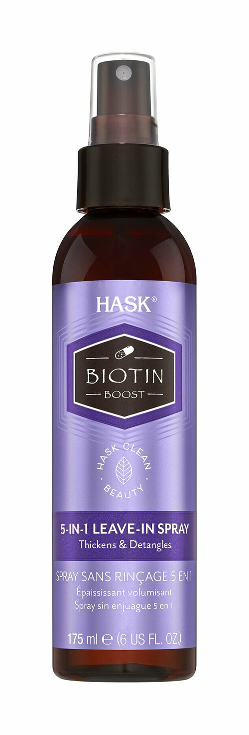 Несмываемый спрей с биотином Hask Biotin Boost 5-in-1 Leave-in Spray
