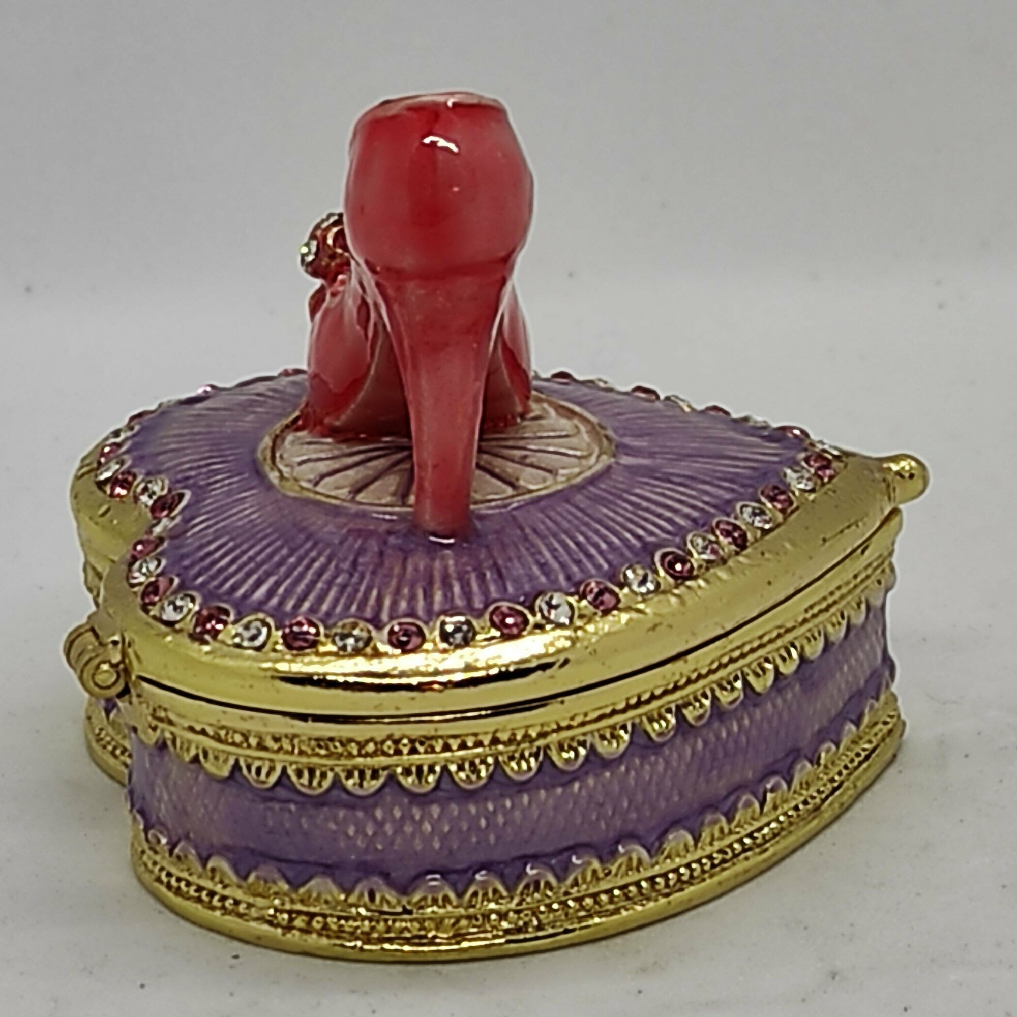 Шкатулка Фаберже " туфелька" — фото 1