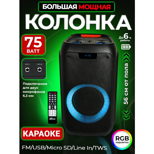 Портативная колонка RITMIX SP-925B black