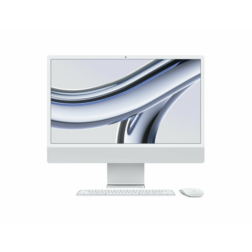 Моноблок Apple iMac 24 M3 8/256Gb 8-core GPU, 8-core CPU Silver (Global)