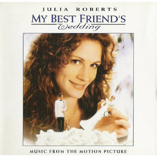AUDIO CD My Best Friend's Wedding - Original Soundtrack. 1 CD happy valentine s day sticker thank you sealing label i love you with heart sticker wedding party gift box tag favors home decor