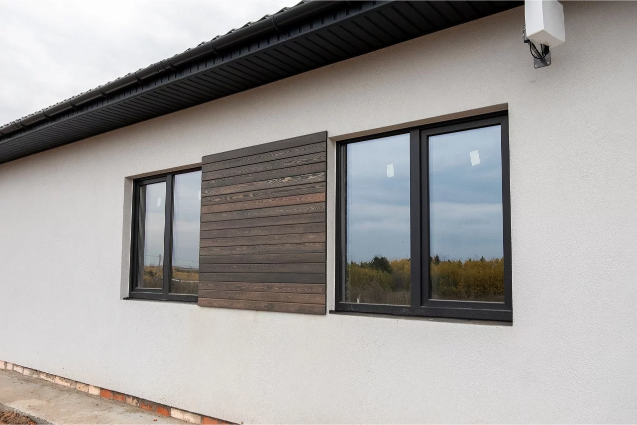 Проект жилого дома из керамблоков с панорамными окнами "Франция" - фотография № 13