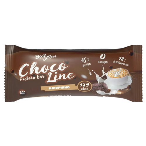 Bootybar Choco Line 50 г x 20 шт Капучино