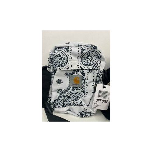 фото Сумка мессенджер бандана бандана белая кархарт сумка на плечо, белый no_name