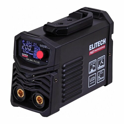 Сварочный аппарат Elitech WM 200C Pulse инвертор MMATIG-Lift 5кВт кейс в комплекте 2091800₽