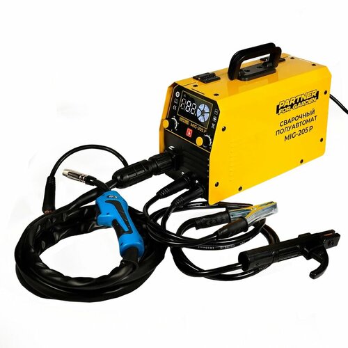 Сварочный инверторный полуавтомат Partner for garden MIG -205P 5 В 1 MMAMIGMAGFLUXTIG LIFT 1410000₽