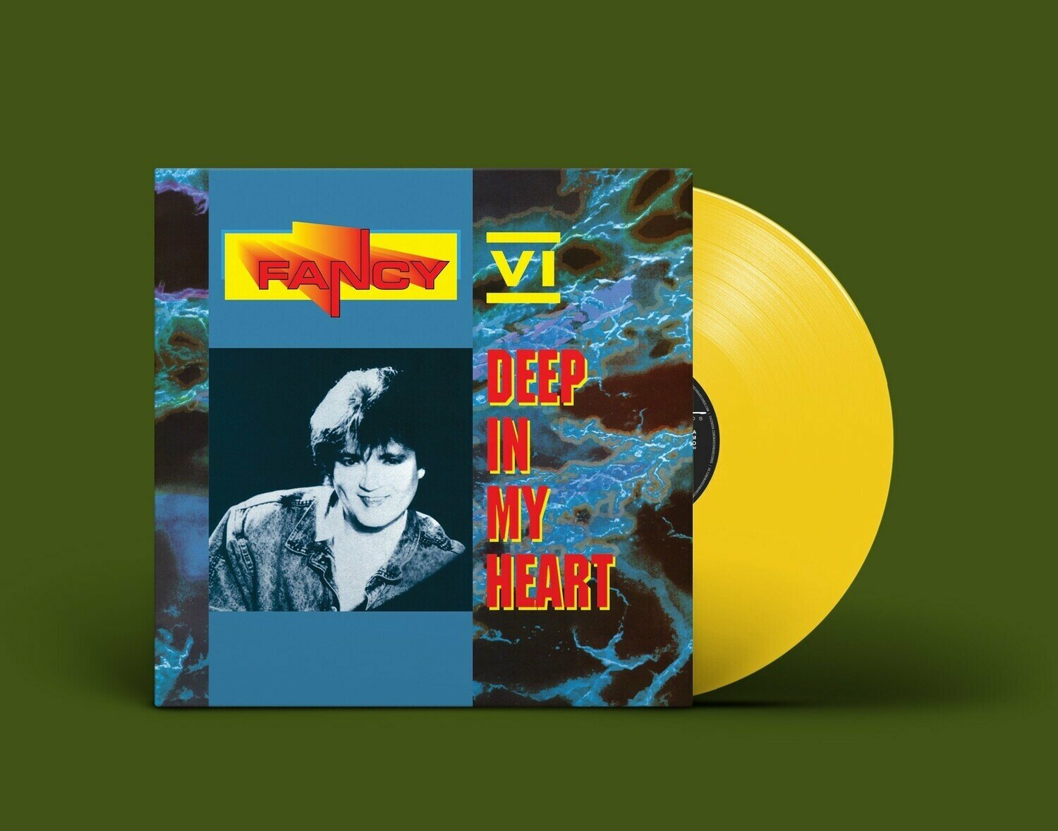 Виниловая пластинка Fancy - "Six: Deep In My Heart" (1991/2022) Limited Yellow Vinyl