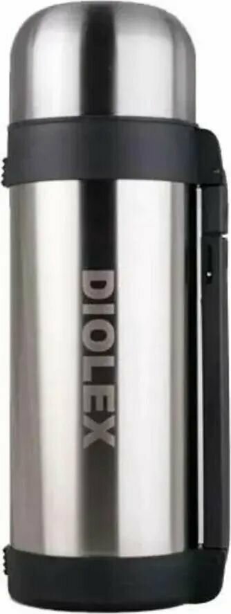 Термос DIOLEX DXH-1200-1 1.2л универсальный, кнопка-клапан, ручка