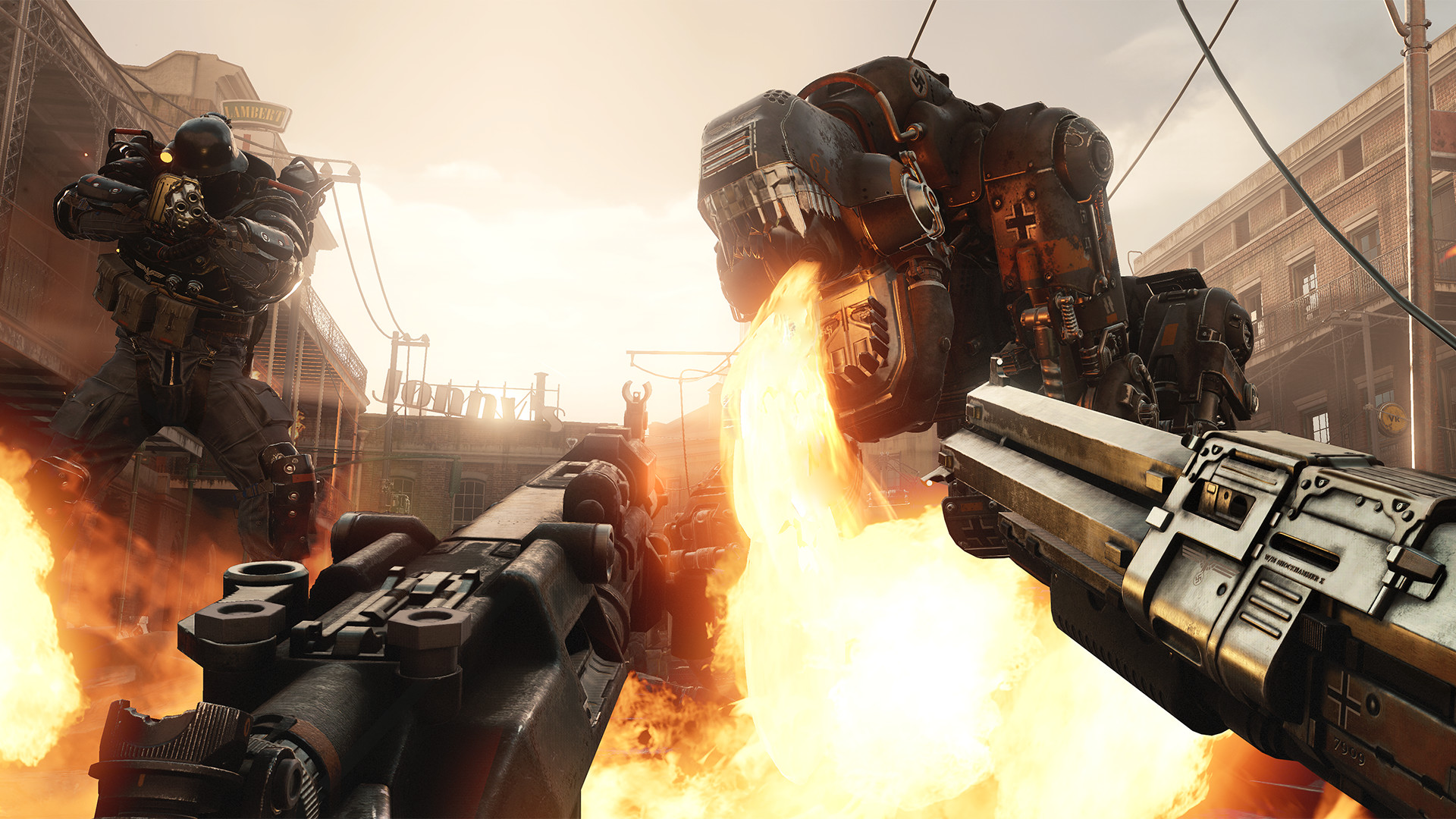 Игра Wolfenstein II: The New Colossus Digital Deluxe Edition для Xbox One/Series X|S, Русский язык, электронный ключ — фото 1