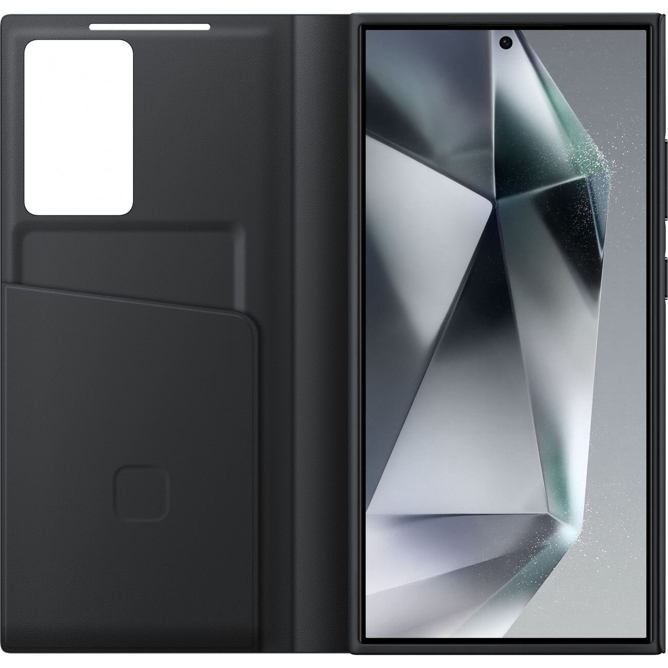 Чехол (флип-кейс) Samsung для Samsung Galaxy S24 Ultra Smart View Wallet Case S24 Ultra черный (EF-ZS928CBEGRU)