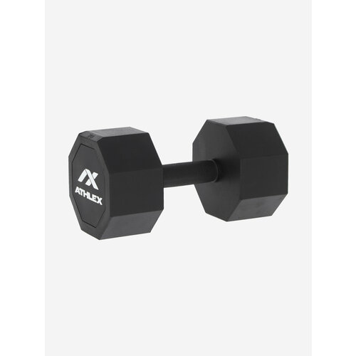 Гантель гексагональная обрезиненная Athlex 20 кг черный RUS Без размера Ориг one size 11499₽
