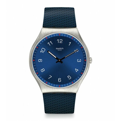 фото Наручные часы swatch, синий/серый
