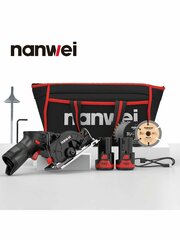 NANWEI 12V Электрическая циркулярная пила аккумуляторная 2.0ah Type-C