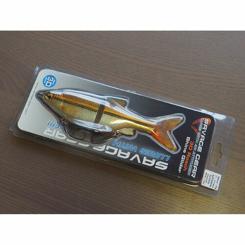 Воблер для рыбалки свимбейт Savage Gear 3D Roach Shine Glider 70g Minnow 57363