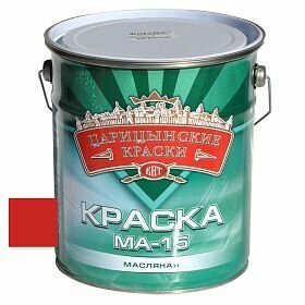 Краска масляная МА-15 (красная), 5 кг."Царицынские краски"