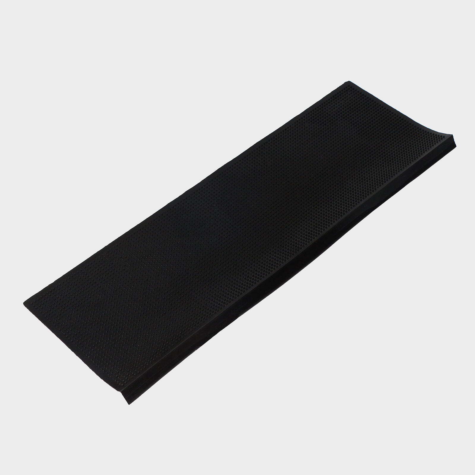 Коврик резиновый, 25×75 см, цвет чёрный