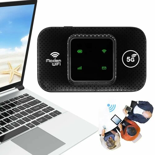 MiFi роутер E5783 proplus 4G LTE Wi-Fi 24ГГц аккумулятор 3000мАч черный 2290₽