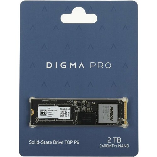 Накопитель SSD 2Tb Digma Pro Top P6 (DGPST5002TP6T4)