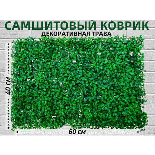 коврик искусственная трава 150х300 см Искусственная трава - Самшитовый коврик 40х60см (1шт)