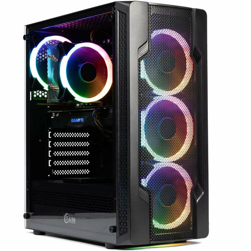 Игровой ПК RGB i7 GTX1050Ti 16 GB DDR3 120 GB SSD 1000 GB HDD Игровой компьютер игровой системный блок