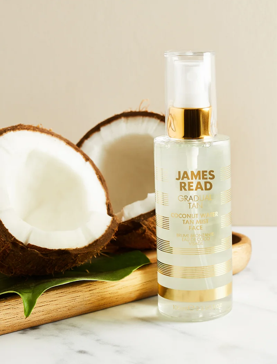 James Read Кокосовый спрей - освежающее сияние Coconut Water Tan Mist Face 100 мл (James Read, ) - фото №8