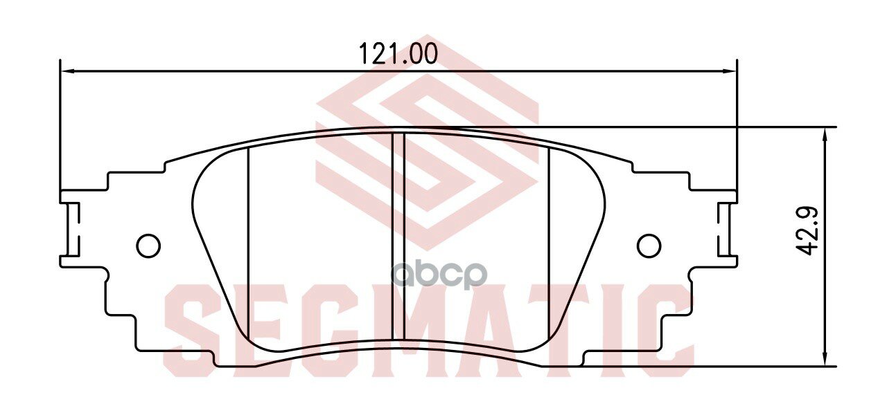 Колодка торм диск зад LEXUS RX 2.0 2015- LEXUS RX 3.5 2015- Toyota Camry (V70) 17- / RAV4 V 18- Lexus ES VII 18- / RX IV 1.