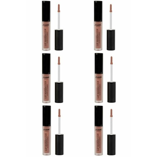 MARVEL COSMETICS Жидкая помада с охлаждающим эффектом, тон L319 beige, 2,5 мл, 6 шт