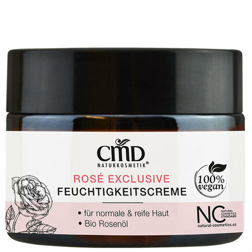 CMD Rose Exclusive Увлажняющий крем для лица 50 мл crimean queen rose крем для лица дневной с абсолютом розы моделирующий для зрелой кожи 50 г