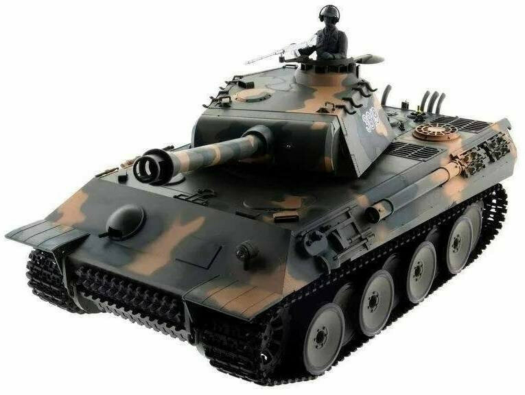 Радиоуправляемый танк Heng Long Panther Upgrade V7.0 масштаб 1:16 - 3819-1Upg V7.0 (HL-3819-1-S-V7)