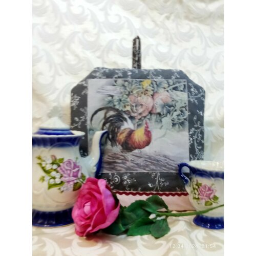 Грелка на чайник хлопок 29х30см 1900₽