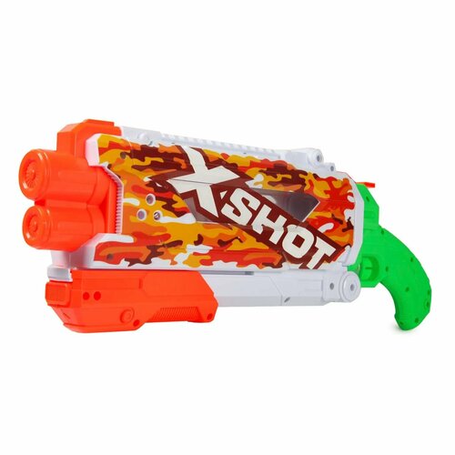 Бластер водный X-Shot Water Скинс памп 11855B бластер водный zuru x shot water fast fill pump action 11855