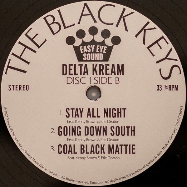 Black Keys Black KeysThe - Delta Kream (2 LP) Warner Music - фото №9