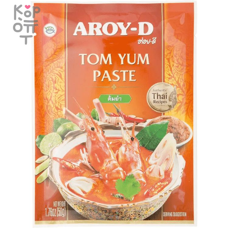 Соус AROY-D Паста Том Ям кисло-сладкая 50г